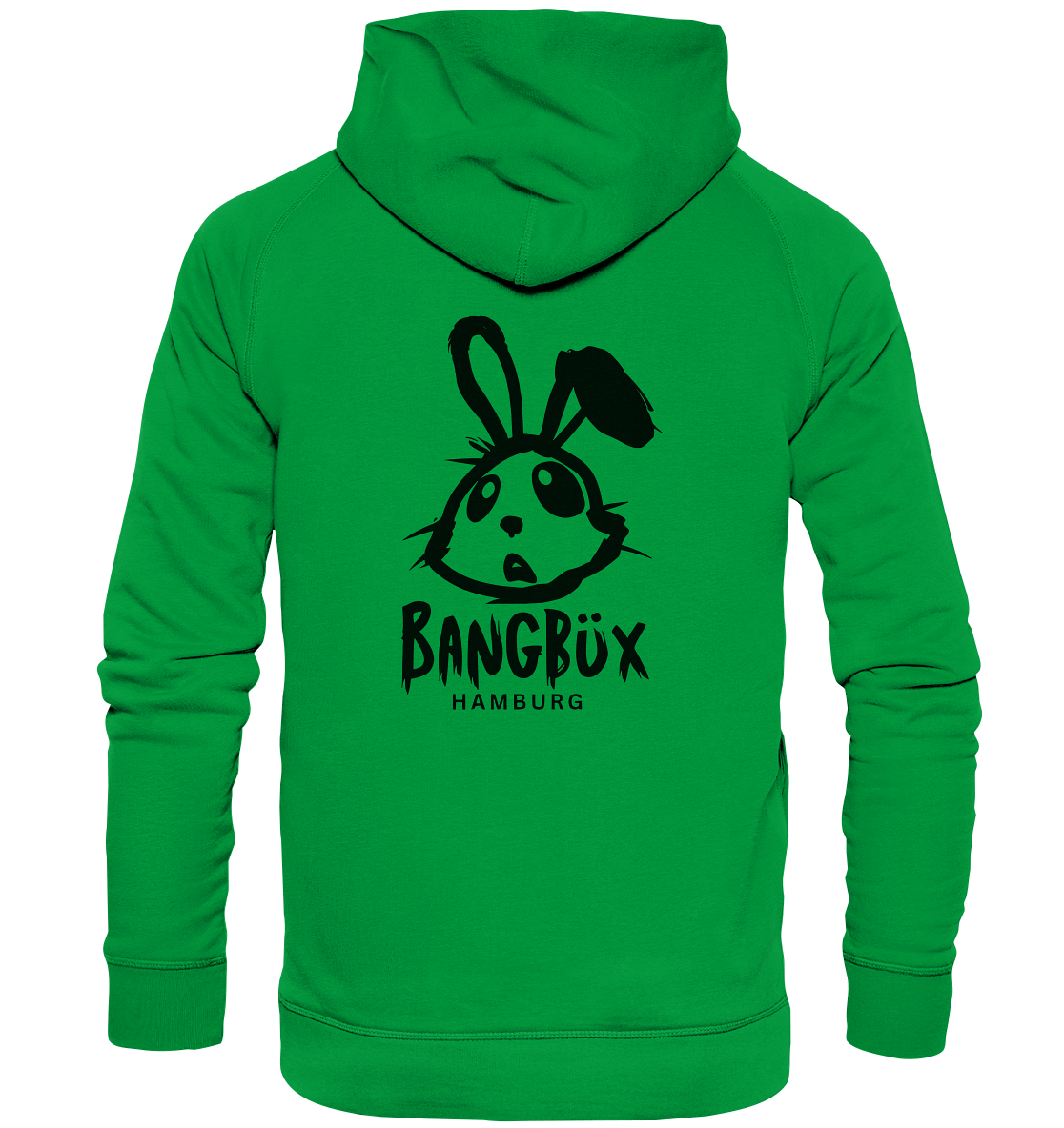 Basic Unisex Hoodie "bunny black" (print)