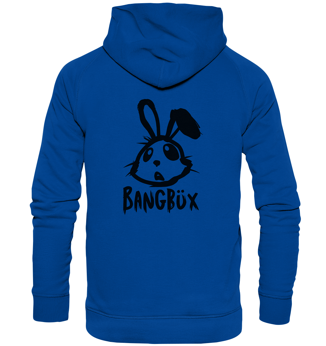 BANGBÜX Streetwear "bunny black" - Basic Unisex Hoodie by BANGBÜX