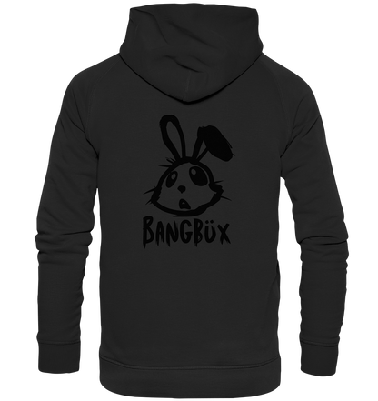 BANGBÜX Streetwear "bunny black" - Basic Unisex Hoodie by BANGBÜX