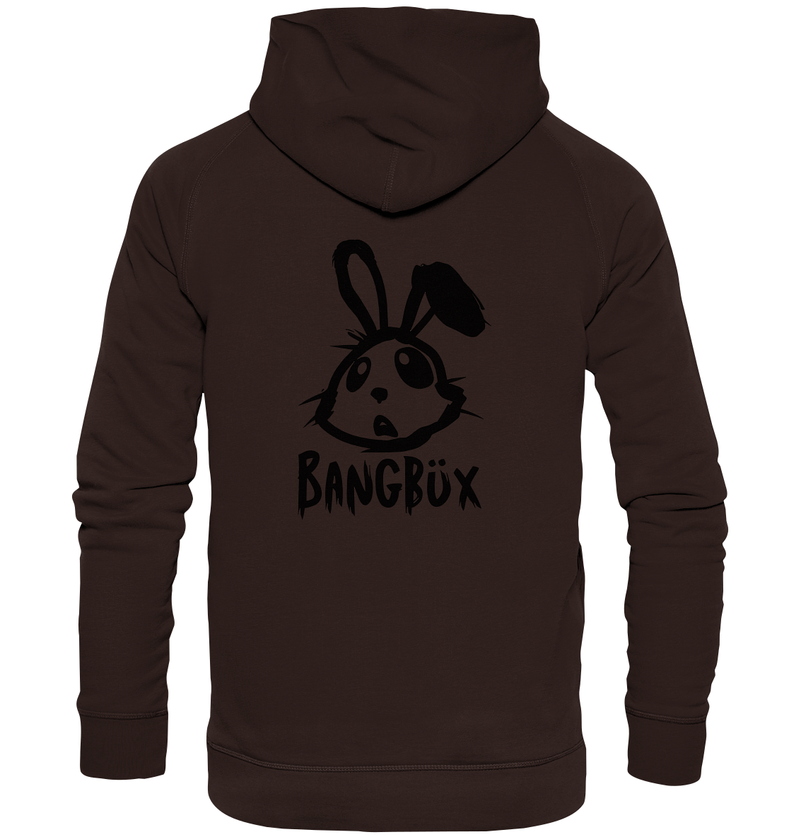BANGBÜX Streetwear "bunny black" - Basic Unisex Hoodie by BANGBÜX