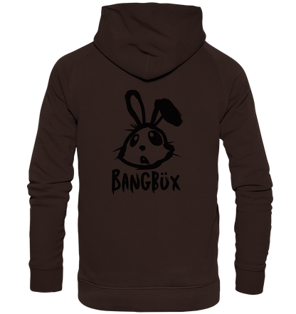 BANGBÜX Streetwear "bunny black" - Basic Unisex Hoodie by BANGBÜX