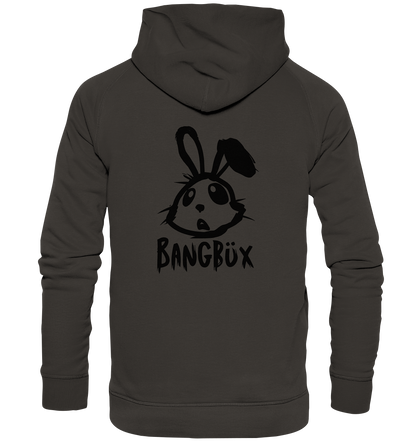 BANGBÜX Streetwear "bunny black" - Basic Unisex Hoodie by BANGBÜX