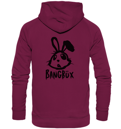 BANGBÜX Streetwear "bunny black" - Basic Unisex Hoodie by BANGBÜX