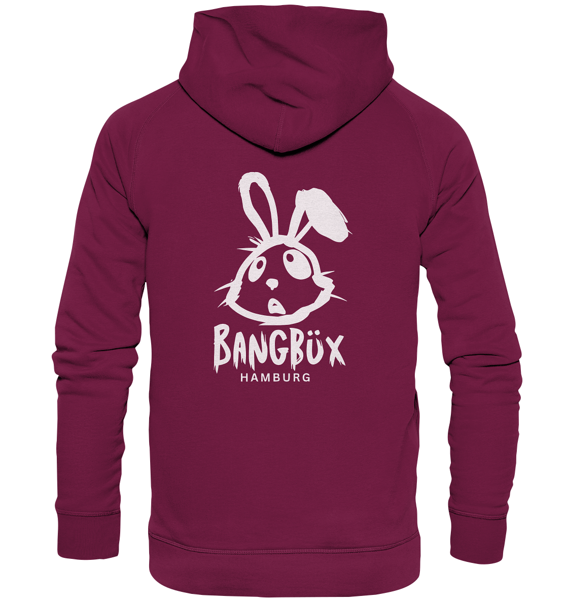 Basic Unisex Hoodie "bunny white" (print)