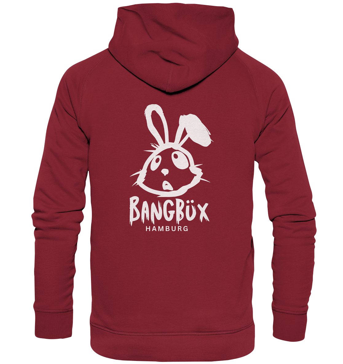 Basic Unisex Hoodie "bunny white" (print)