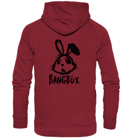 BANGBÜX Streetwear "bunny black" - Basic Unisex Hoodie by BANGBÜX