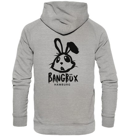 Basic Unisex Hoodie "bunny black" (print)