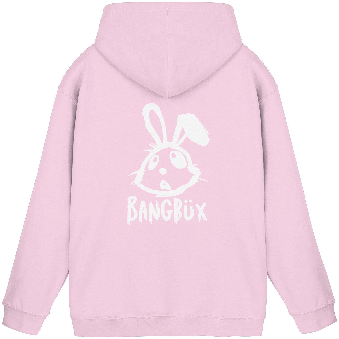 BANGBÜX Streetwear "bunny white" - Basic Unisex Hoodie by BANGBÜX