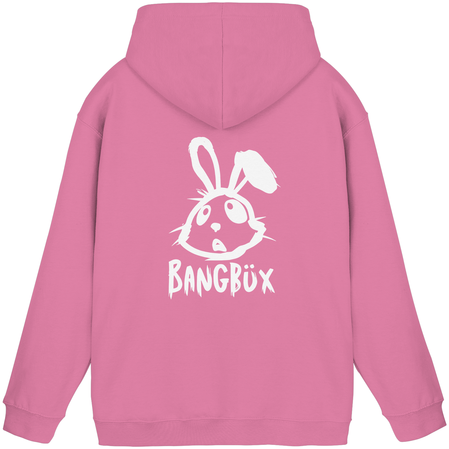 BANGBÜX Streetwear "bunny white" - Basic Unisex Hoodie by BANGBÜX