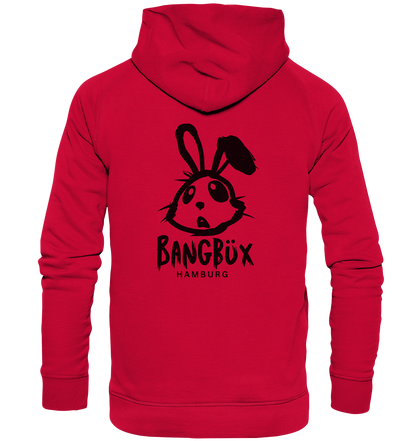Basic Unisex Hoodie "bunny black" (print)