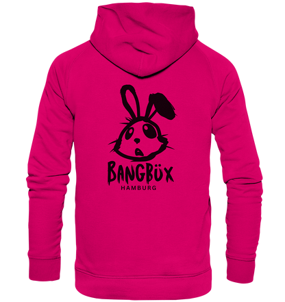 Basic Unisex Hoodie "bunny black" (print)