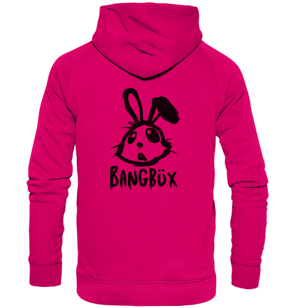 BANGBÜX Streetwear "bunny black" - Basic Unisex Hoodie by BANGBÜX