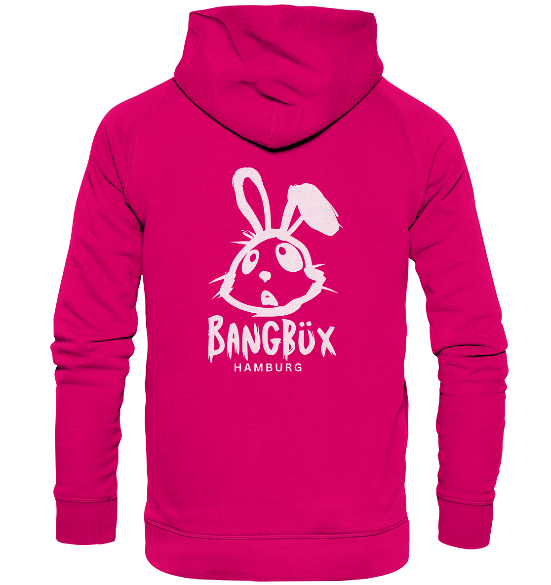 Basic Unisex Hoodie "bunny white" (print)
