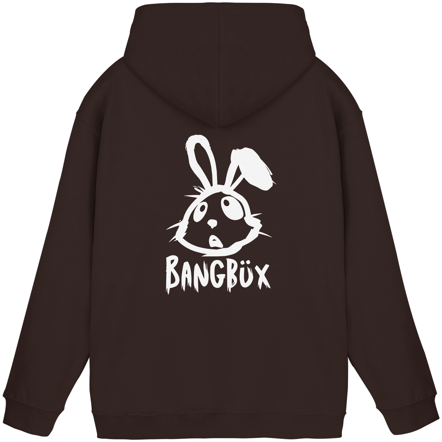 BANGBÜX Streetwear "bunny white" - Basic Unisex Hoodie by BANGBÜX