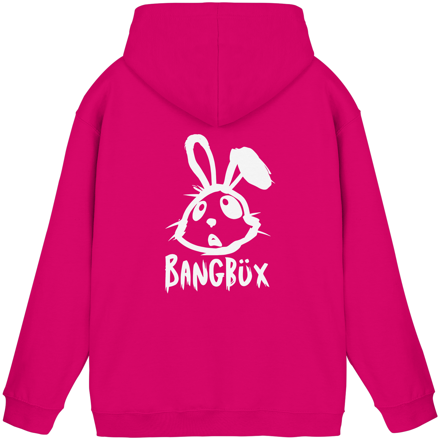 BANGBÜX Streetwear "bunny white" - Basic Unisex Hoodie by BANGBÜX