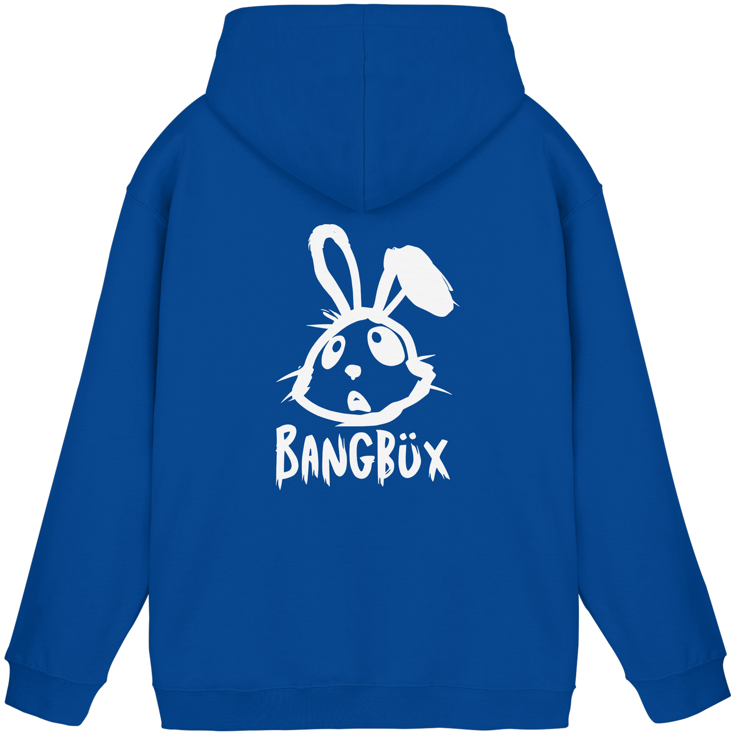 BANGBÜX Streetwear "bunny white" - Basic Unisex Hoodie by BANGBÜX