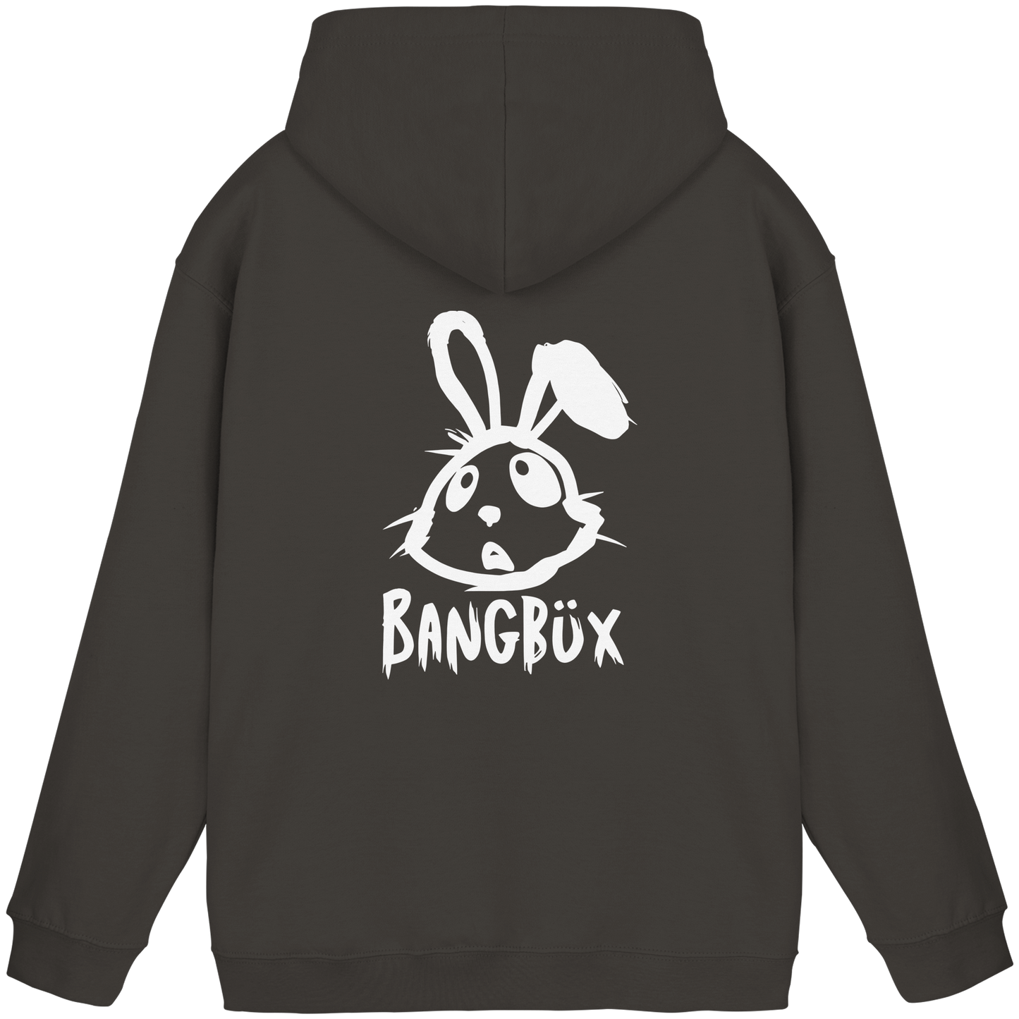 BANGBÜX Streetwear "bunny white" - Basic Unisex Hoodie by BANGBÜX