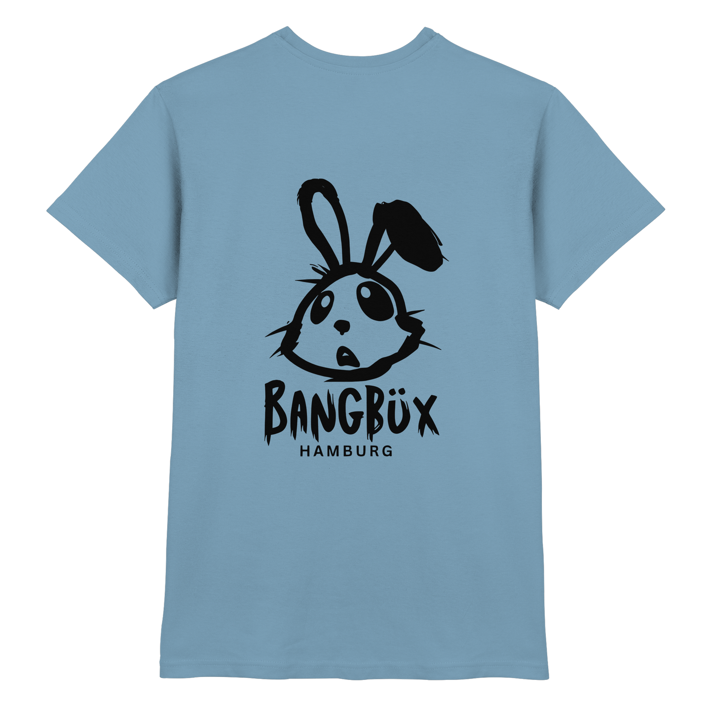 Heavy Cotton T-Shirt "bunny black" (print)