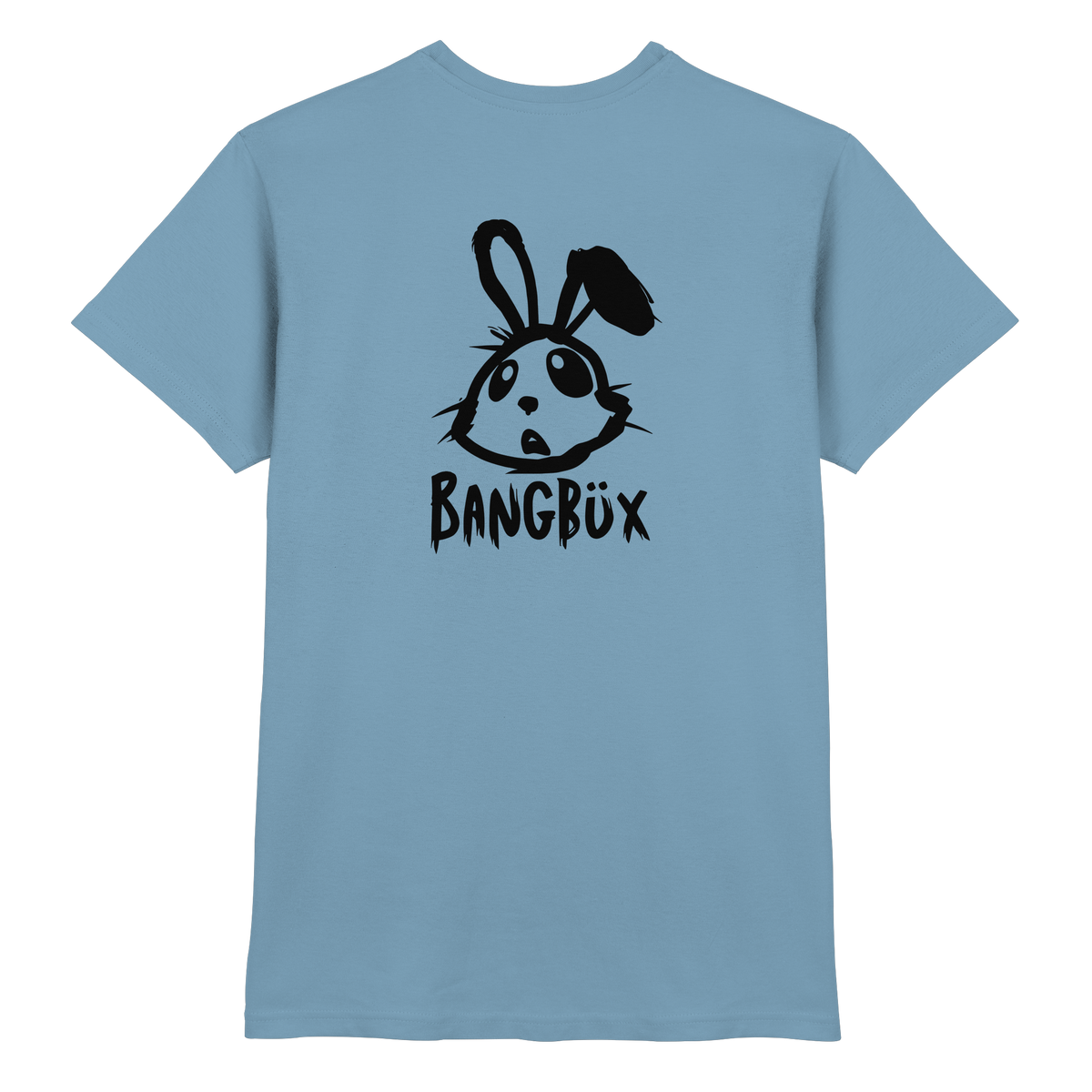 BANGBÜX Streetwear "bunny black" - Heavy Cotton T-Shirt by BANGBÜX