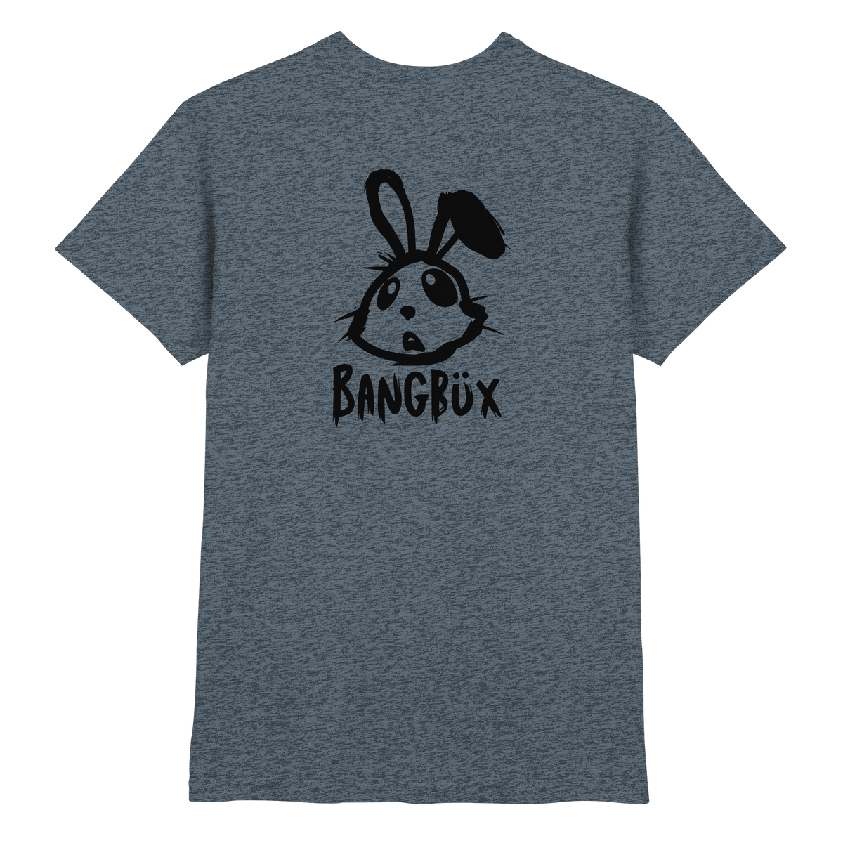 BANGBÜX Streetwear "bunny black" - Heavy Cotton T-Shirt by BANGBÜX