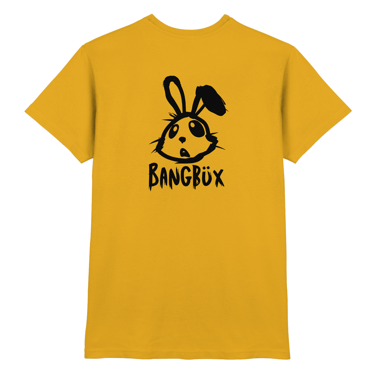BANGBÜX Streetwear "bunny black" - Heavy Cotton T-Shirt by BANGBÜX