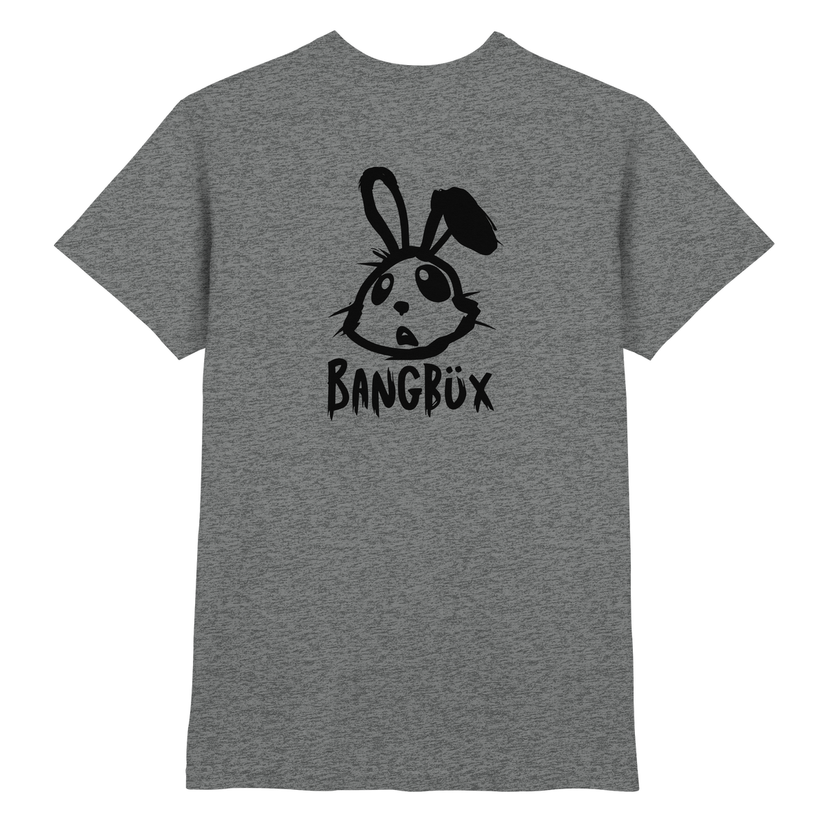 BANGBÜX Streetwear "bunny black" - Heavy Cotton T-Shirt by BANGBÜX