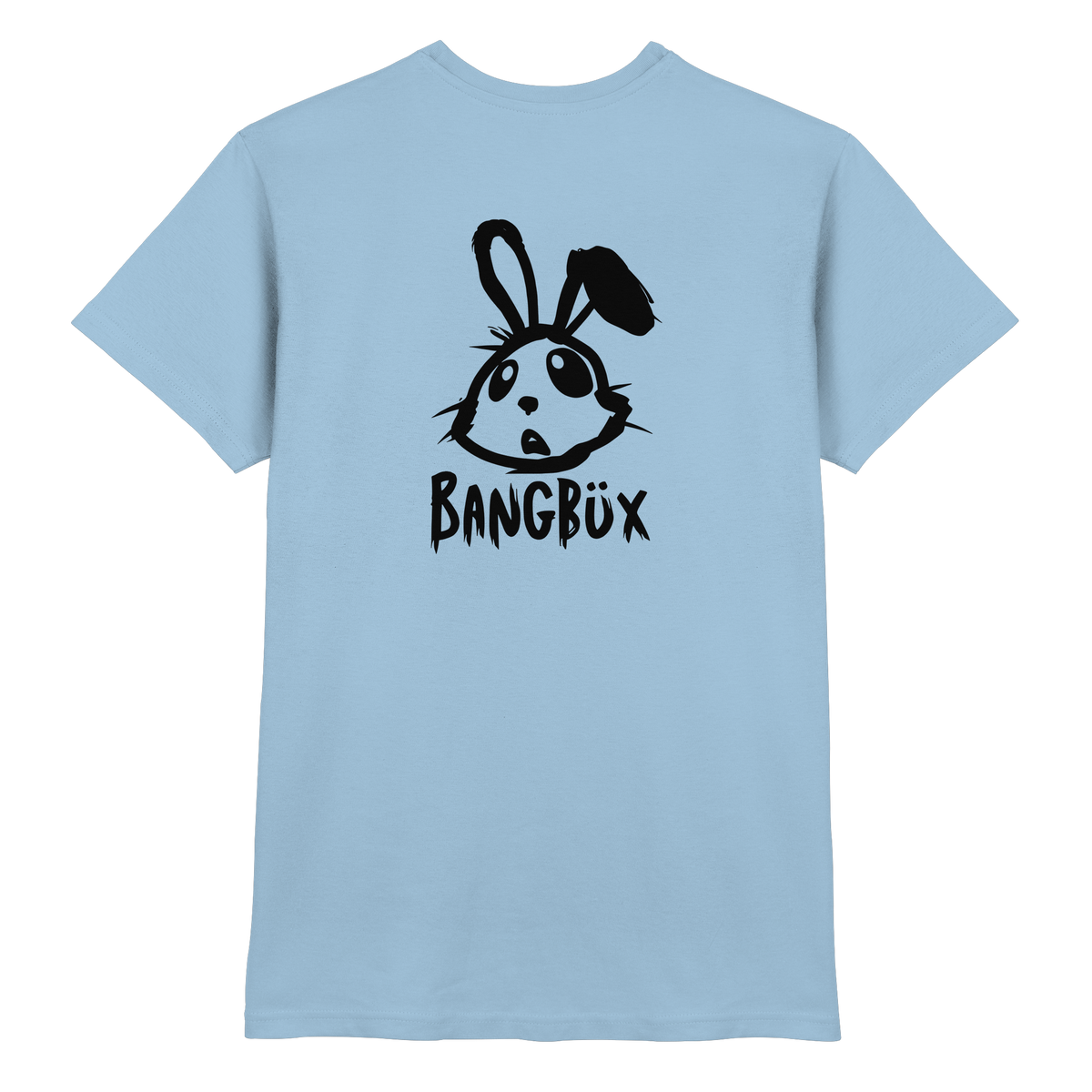 BANGBÜX Streetwear "bunny black" - Heavy Cotton T-Shirt by BANGBÜX