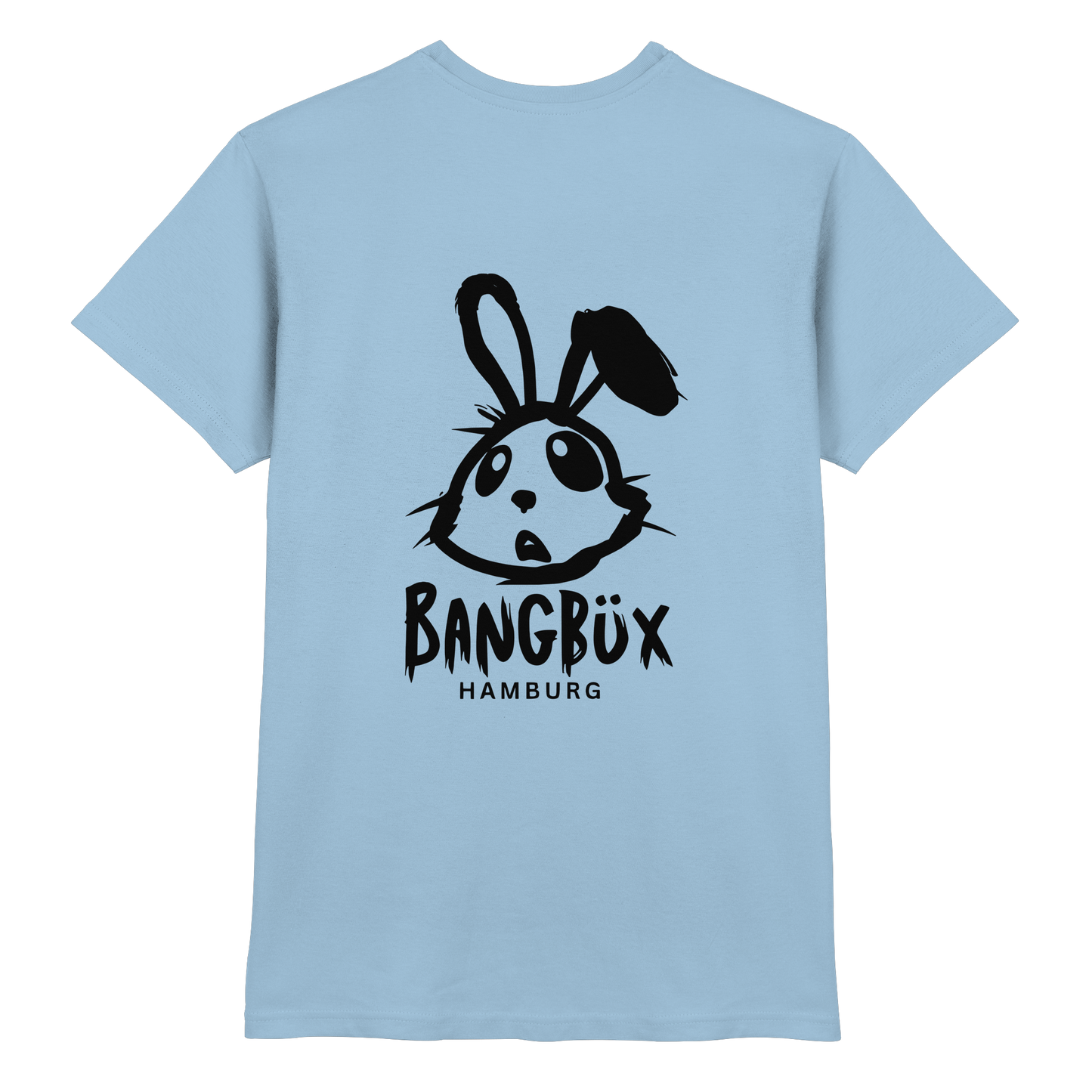 Heavy Cotton T-Shirt "bunny black" (print)