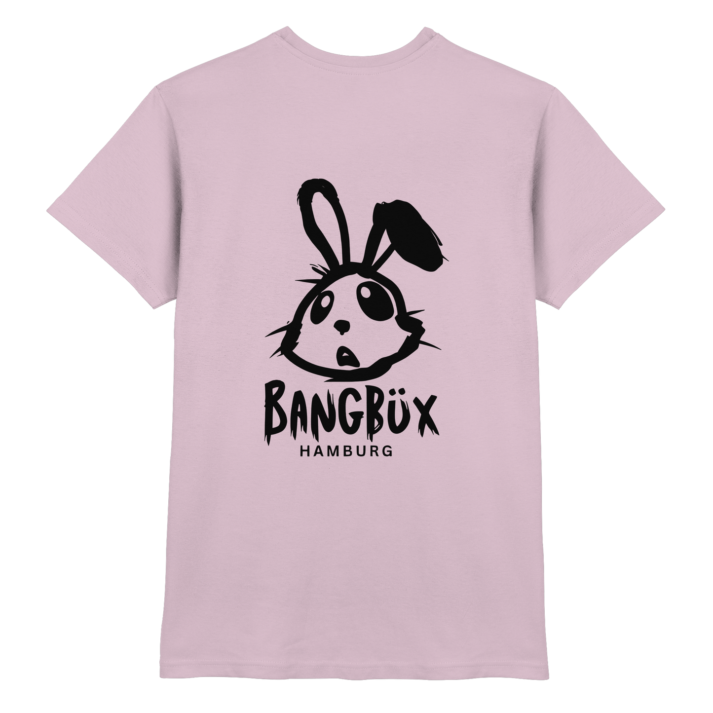 Heavy Cotton T-Shirt "bunny black" (print)