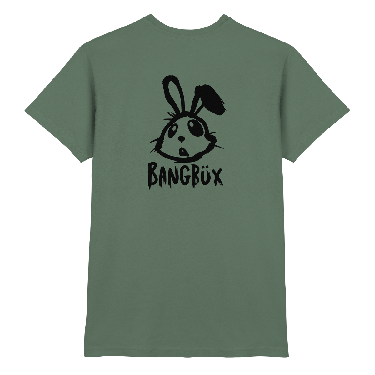 BANGBÜX Streetwear "bunny black" - Heavy Cotton T-Shirt by BANGBÜX