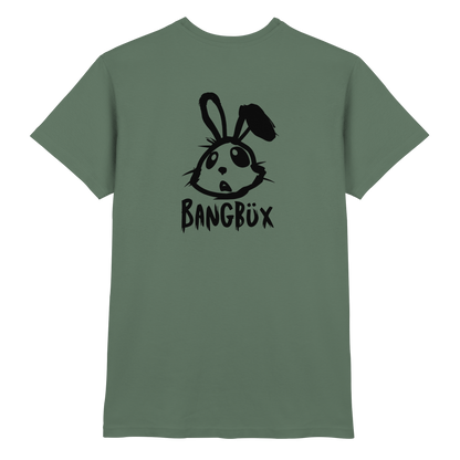 BANGBÜX Streetwear "bunny black" - Heavy Cotton T-Shirt by BANGBÜX