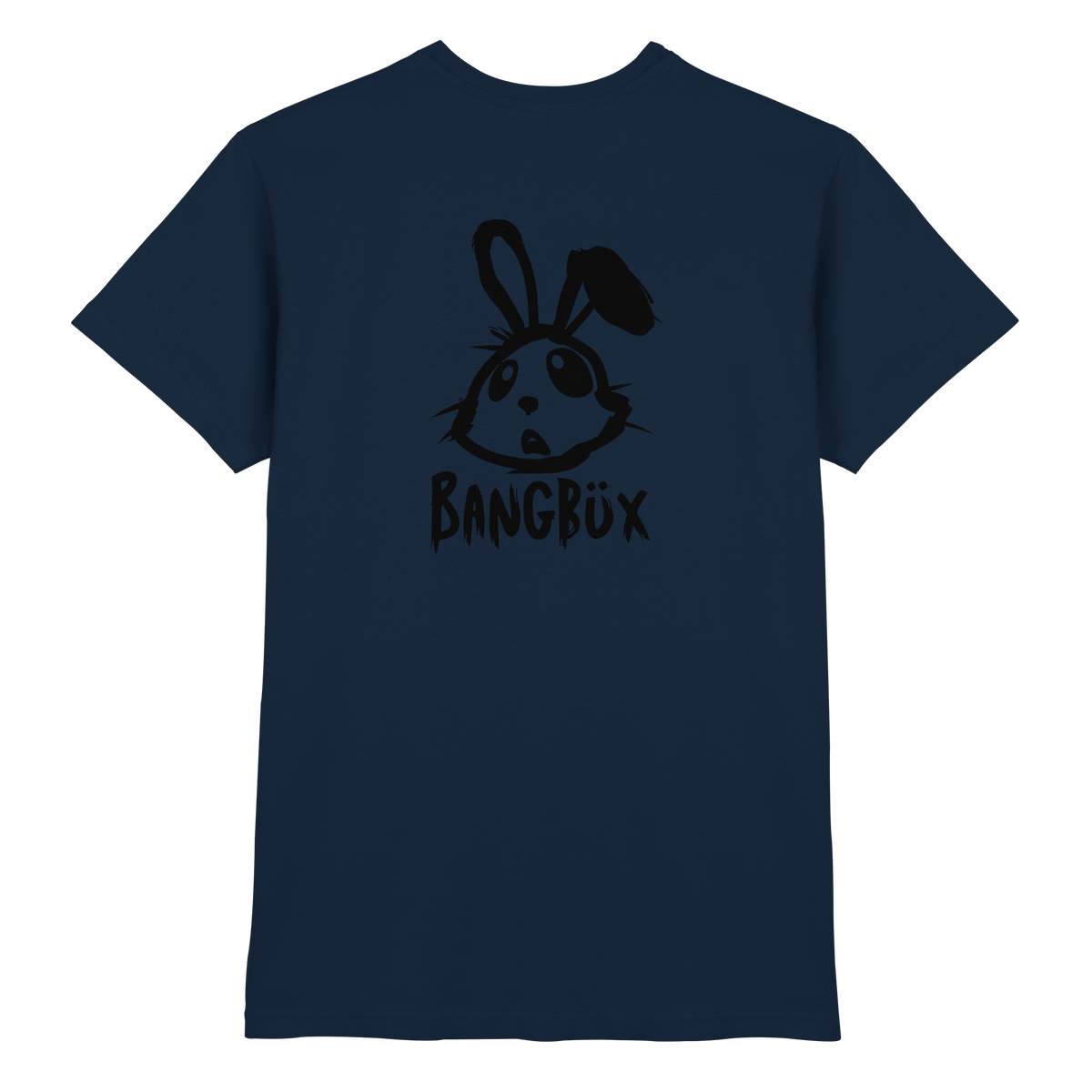 BANGBÜX Streetwear "bunny black" - Heavy Cotton T-Shirt by BANGBÜX