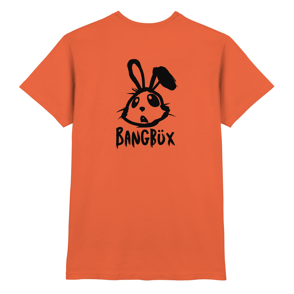 BANGBÜX Streetwear "bunny black" - Heavy Cotton T-Shirt by BANGBÜX