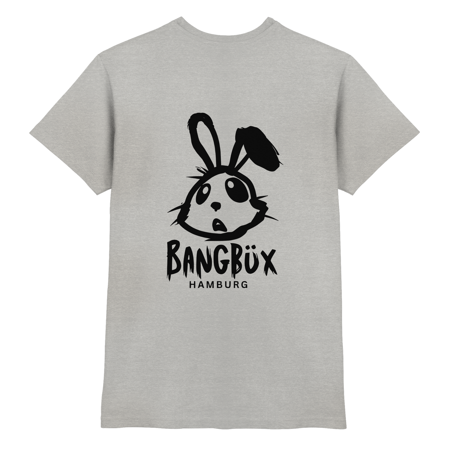 Heavy Cotton T-Shirt "bunny black" (print)