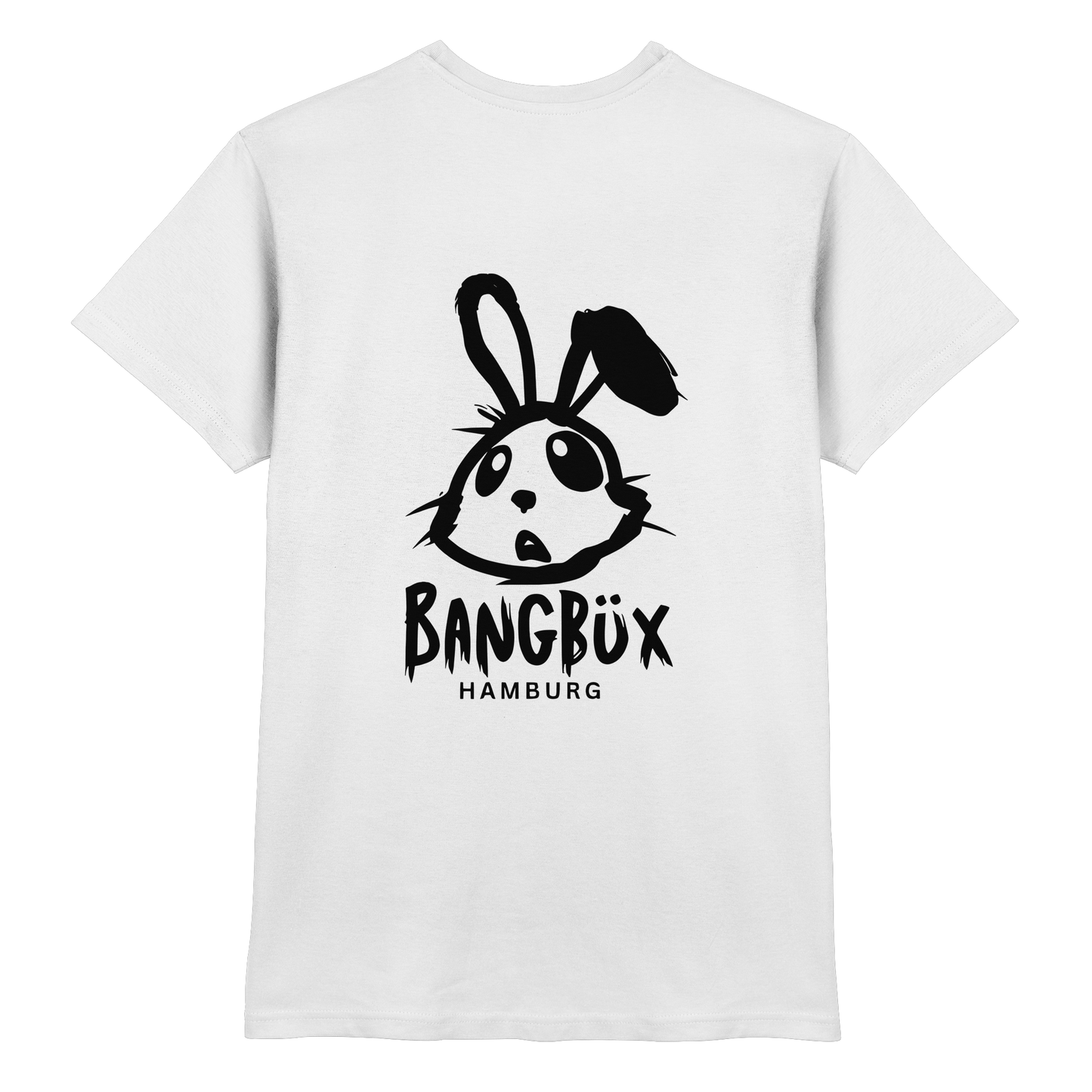 Heavy Cotton T-Shirt "bunny black" (print)