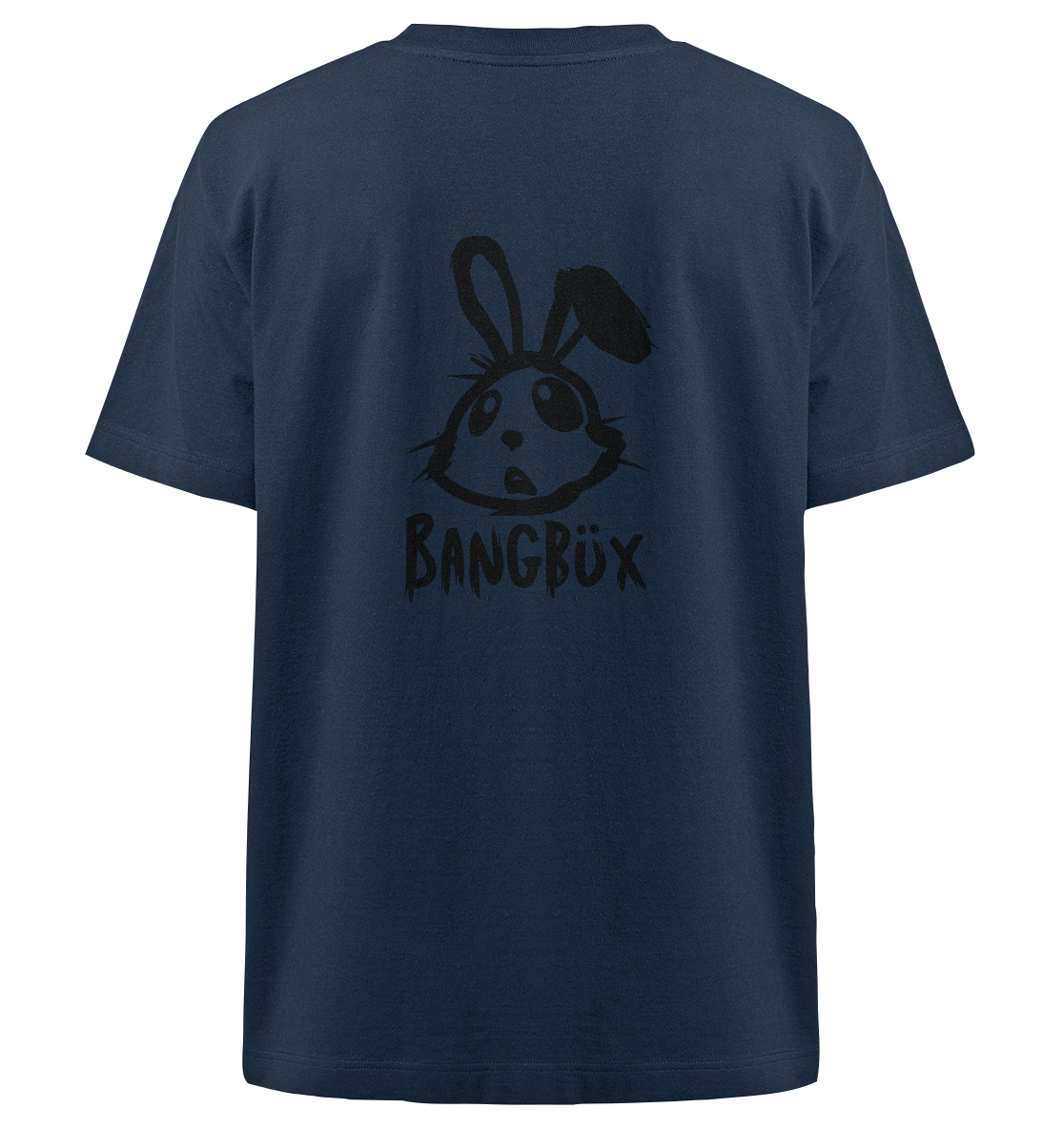 BANGBÜX Streetwear "bunny black" - Heavy Oversized Organic Shirt by BANGBÜX
