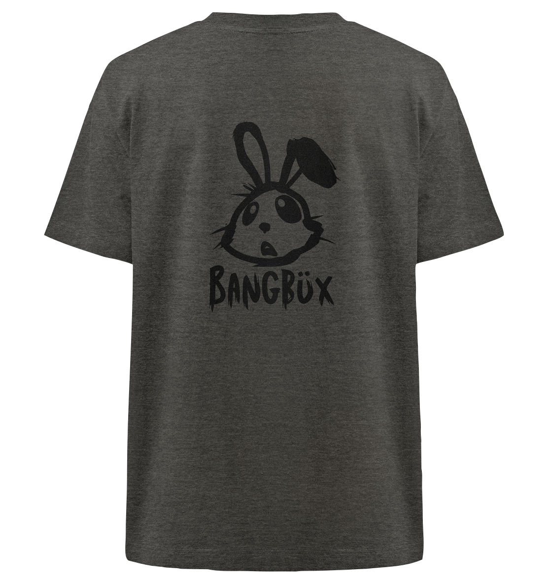 BANGBÜX Streetwear "bunny black" - Heavy Oversized Organic Shirt by BANGBÜX