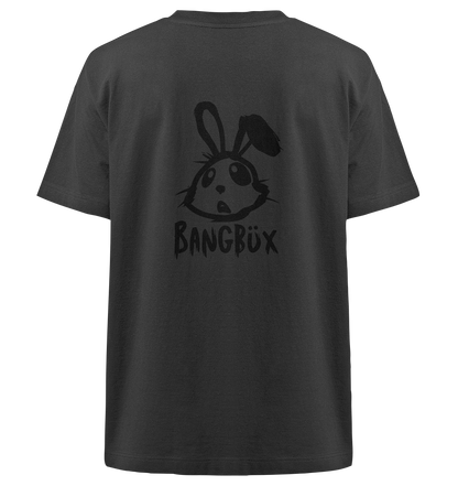 BANGBÜX Streetwear "bunny black" - Heavy Oversized Organic Shirt by BANGBÜX