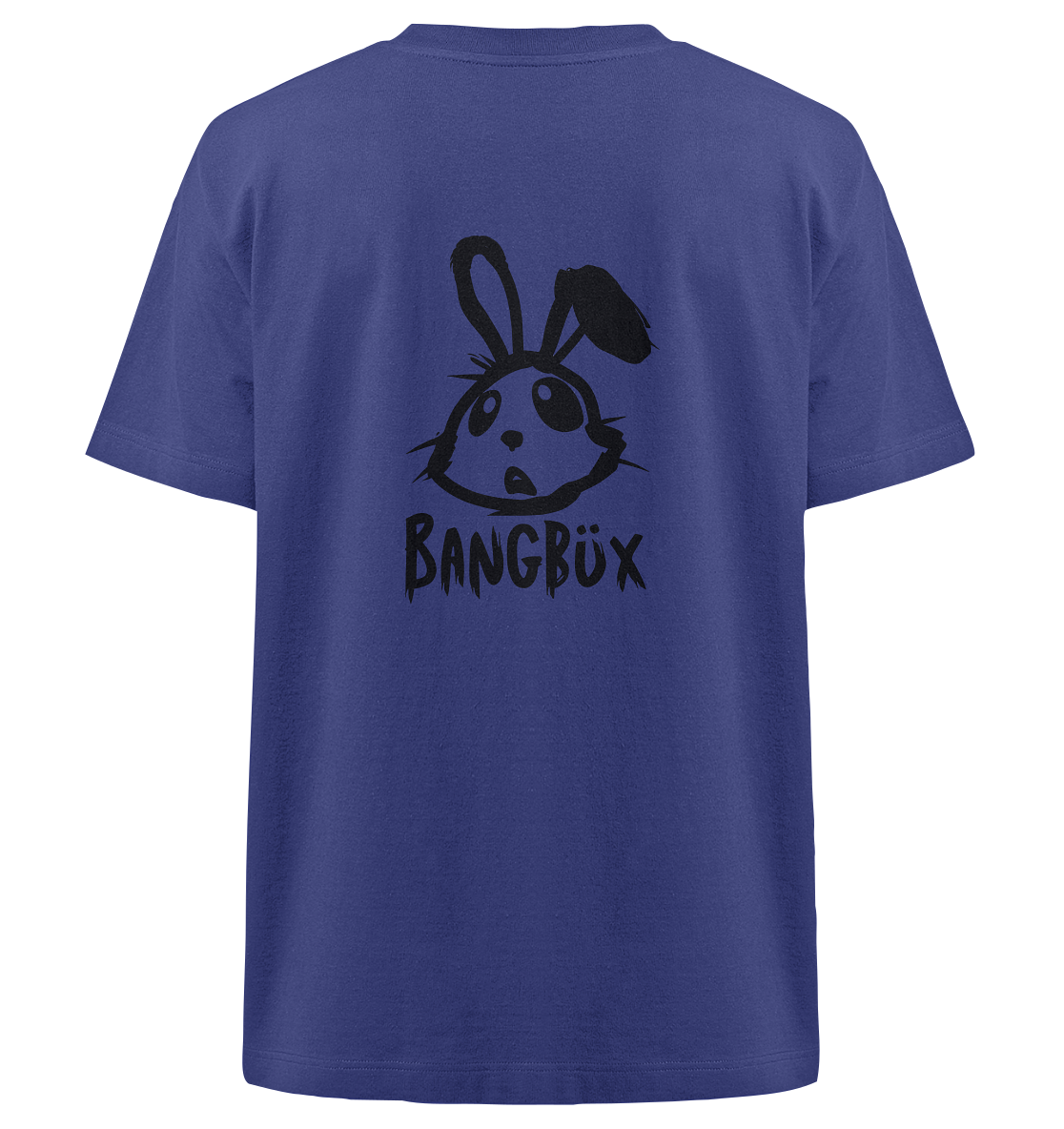BANGBÜX Streetwear "bunny black" - Heavy Oversized Organic Shirt by BANGBÜX