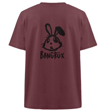 BANGBÜX Streetwear "bunny black" - Heavy Oversized Organic Shirt by BANGBÜX