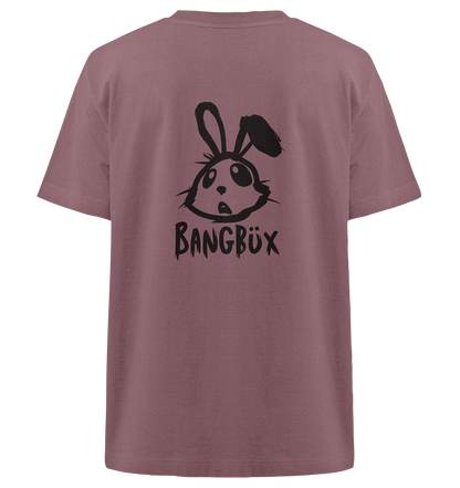 BANGBÜX Streetwear "bunny black" - Heavy Oversized Organic Shirt by BANGBÜX