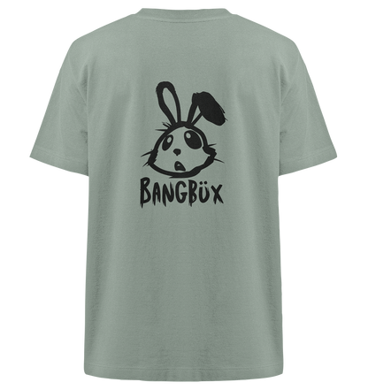 BANGBÜX Streetwear "bunny black" - Heavy Oversized Organic Shirt by BANGBÜX