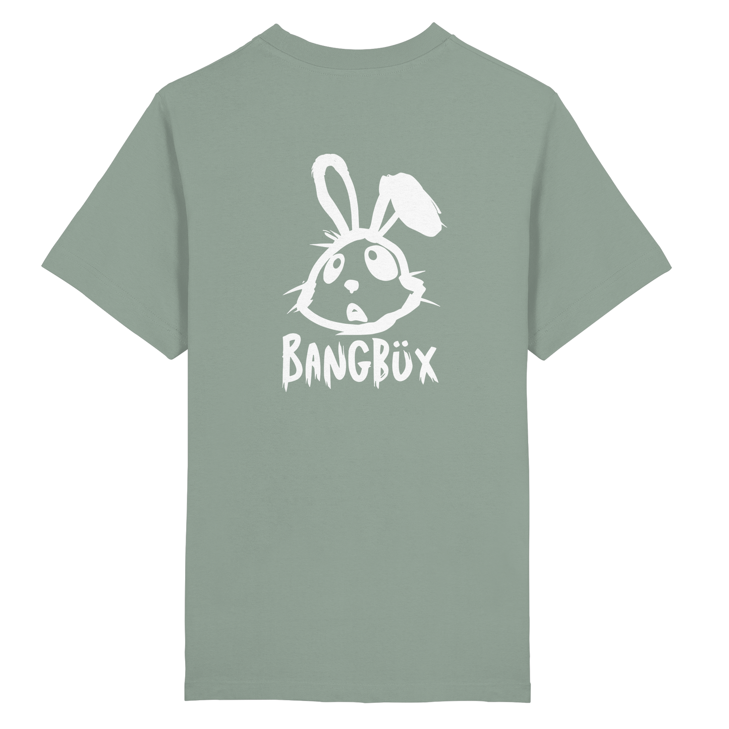 BANGBÜX Streetwear "bunny white" - Heavy Oversized Organic Shirt by BANGBÜX