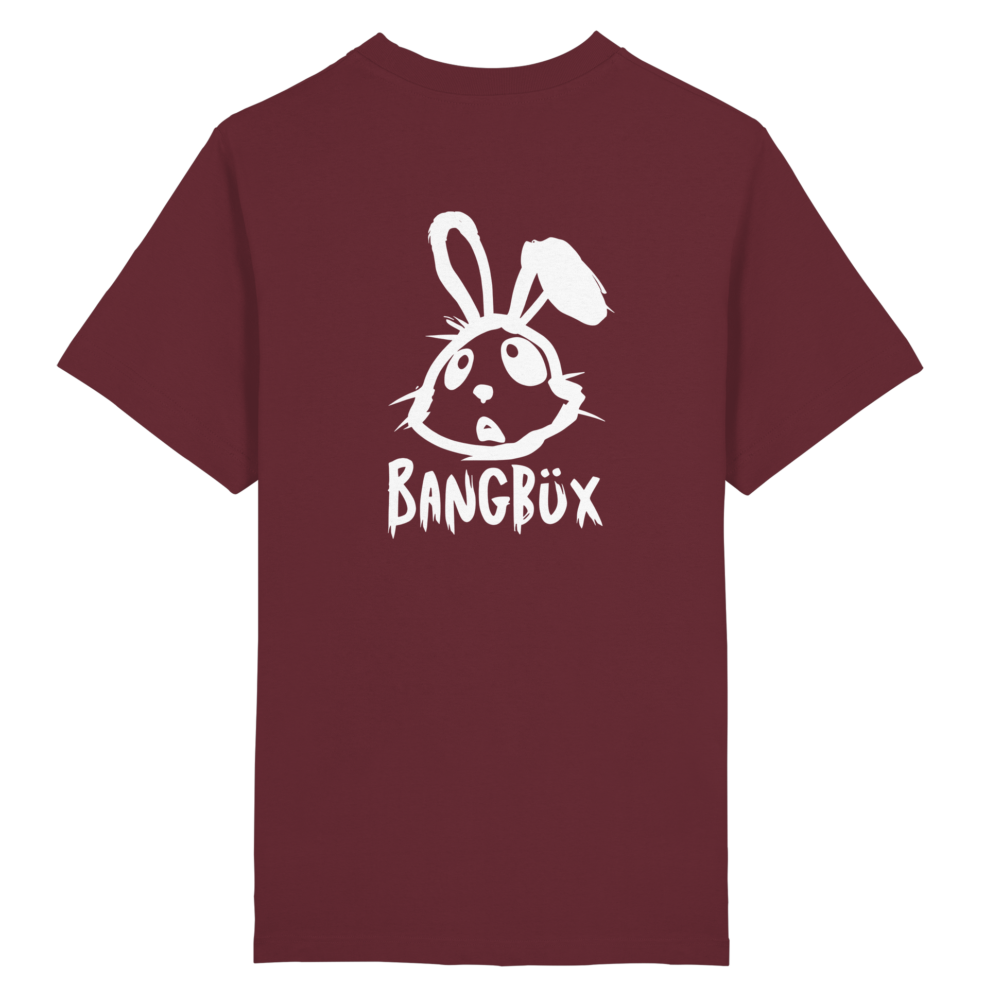 BANGBÜX Streetwear "bunny white" - Heavy Oversized Organic Shirt by BANGBÜX