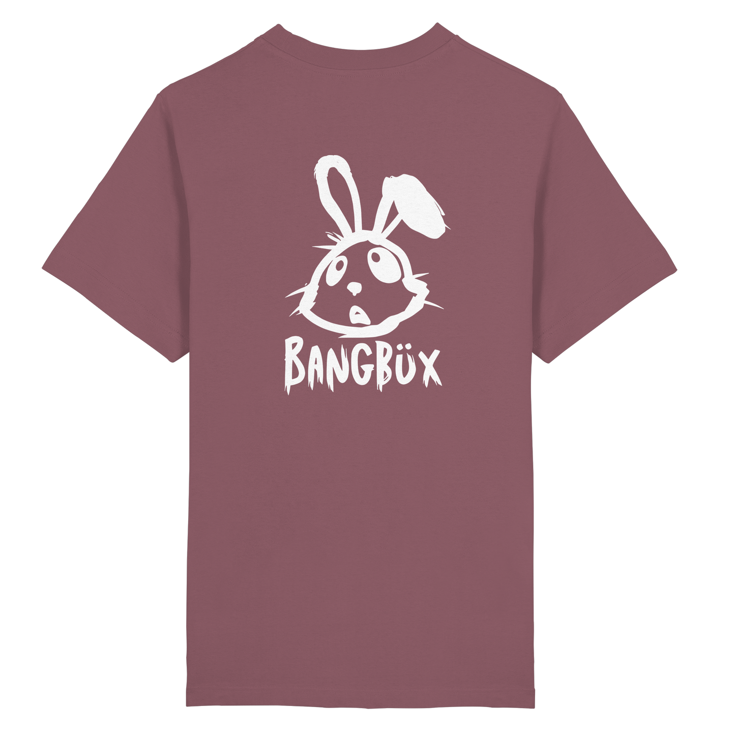 BANGBÜX Streetwear "bunny white" - Heavy Oversized Organic Shirt by BANGBÜX