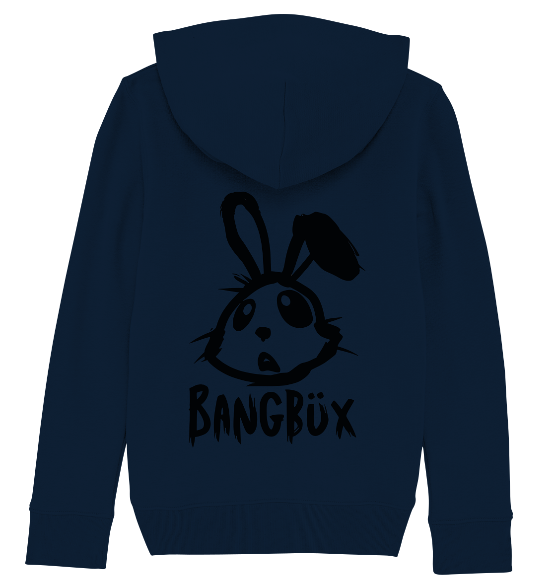 BANGBÜX Streetwear "bunny black" - Kids Organic Hoodie by BANGBÜX