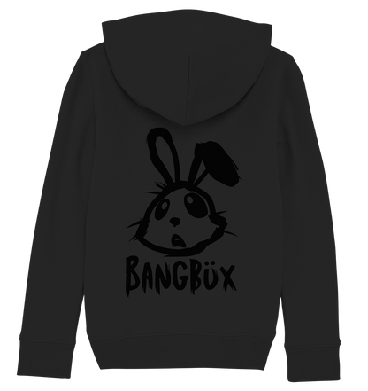 BANGBÜX Streetwear "bunny black" - Kids Organic Hoodie by BANGBÜX