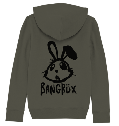 BANGBÜX Streetwear "bunny black" - Kids Organic Hoodie by BANGBÜX