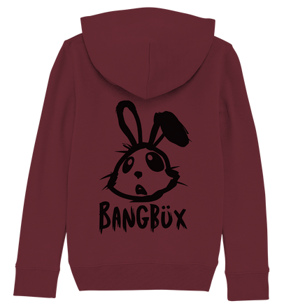 BANGBÜX Streetwear "bunny black" - Kids Organic Hoodie by BANGBÜX