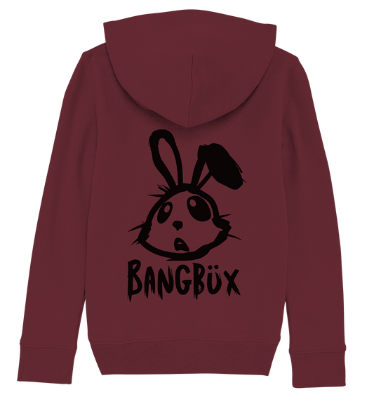 BANGBÜX Streetwear "bunny black" - Kids Organic Hoodie by BANGBÜX